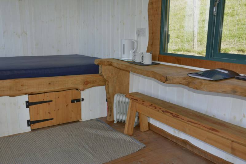 Shepherd's Hut, sleeps 3.
