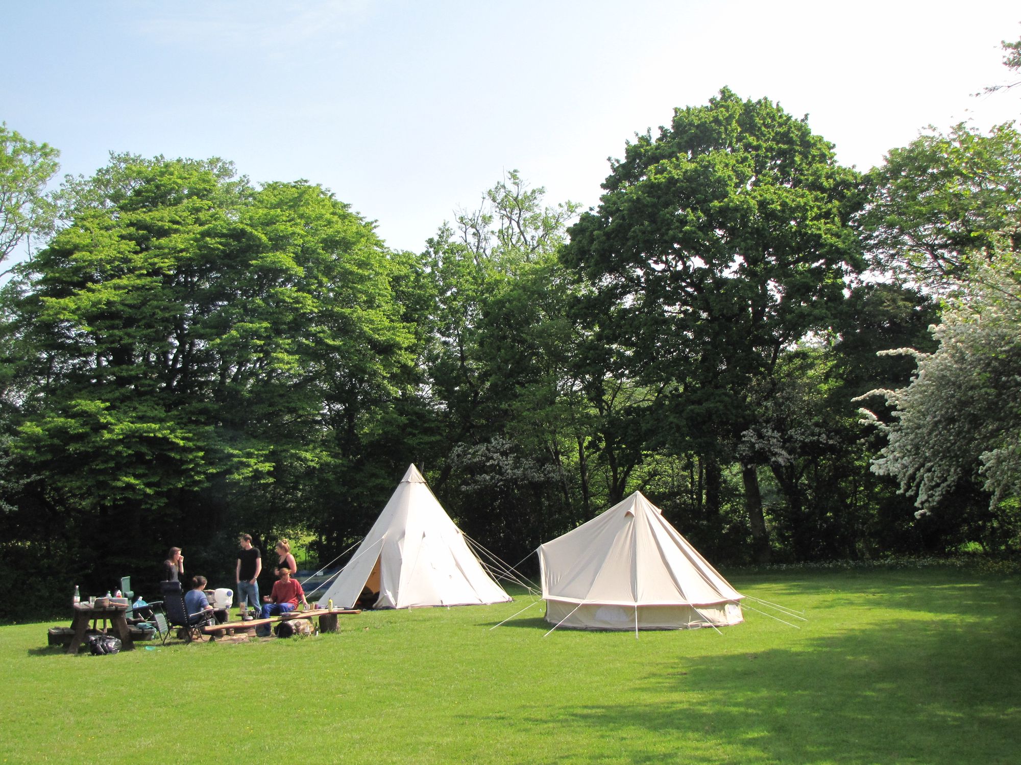 Campsites in Heathfield holidays at Glampingly
