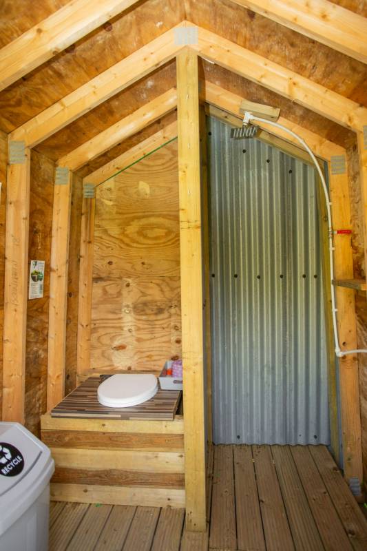 Frisky - Ensuite Campervan or Tent Pitch