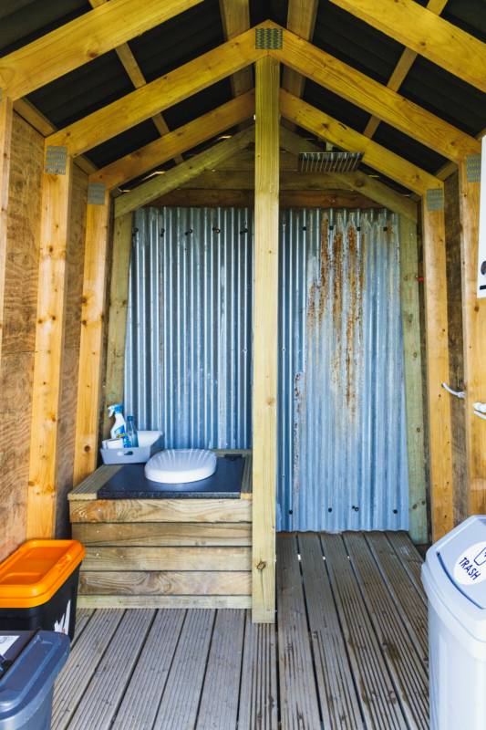 Fudge - Ensuite Campervan or Tent Pitch