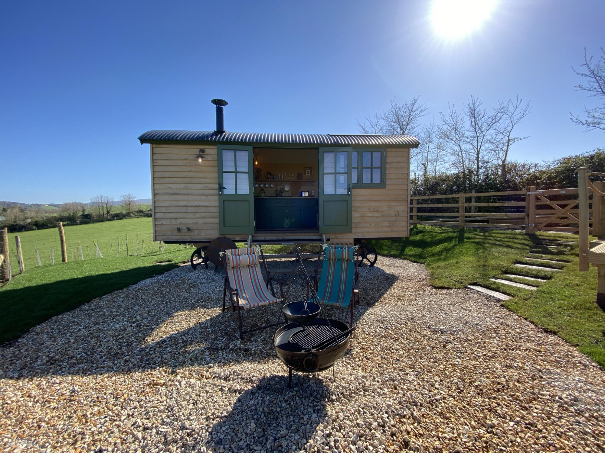 Glamping in Bridgwater holidays at Cool Places