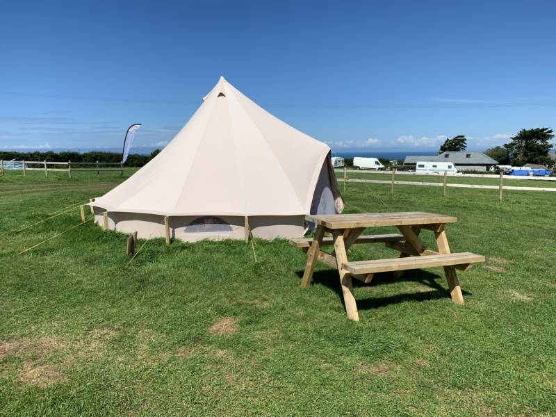 Pre-pitched Bell Tent No.5