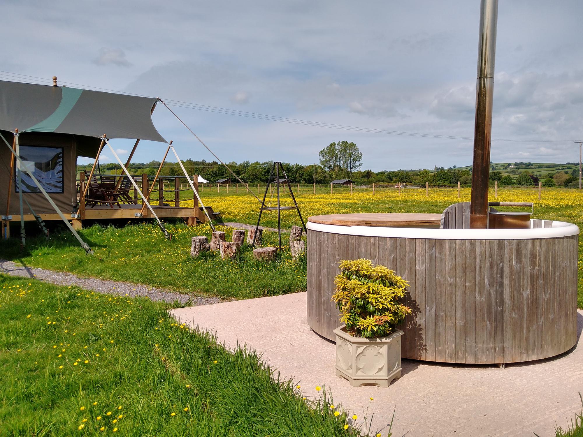 Glamping in Taunton holidays at Glampingly