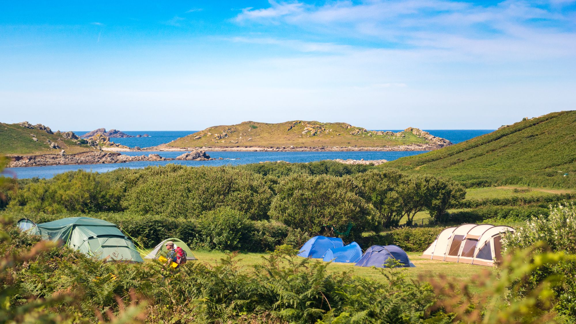 Campsites in Bryher holidays at Cool Camping