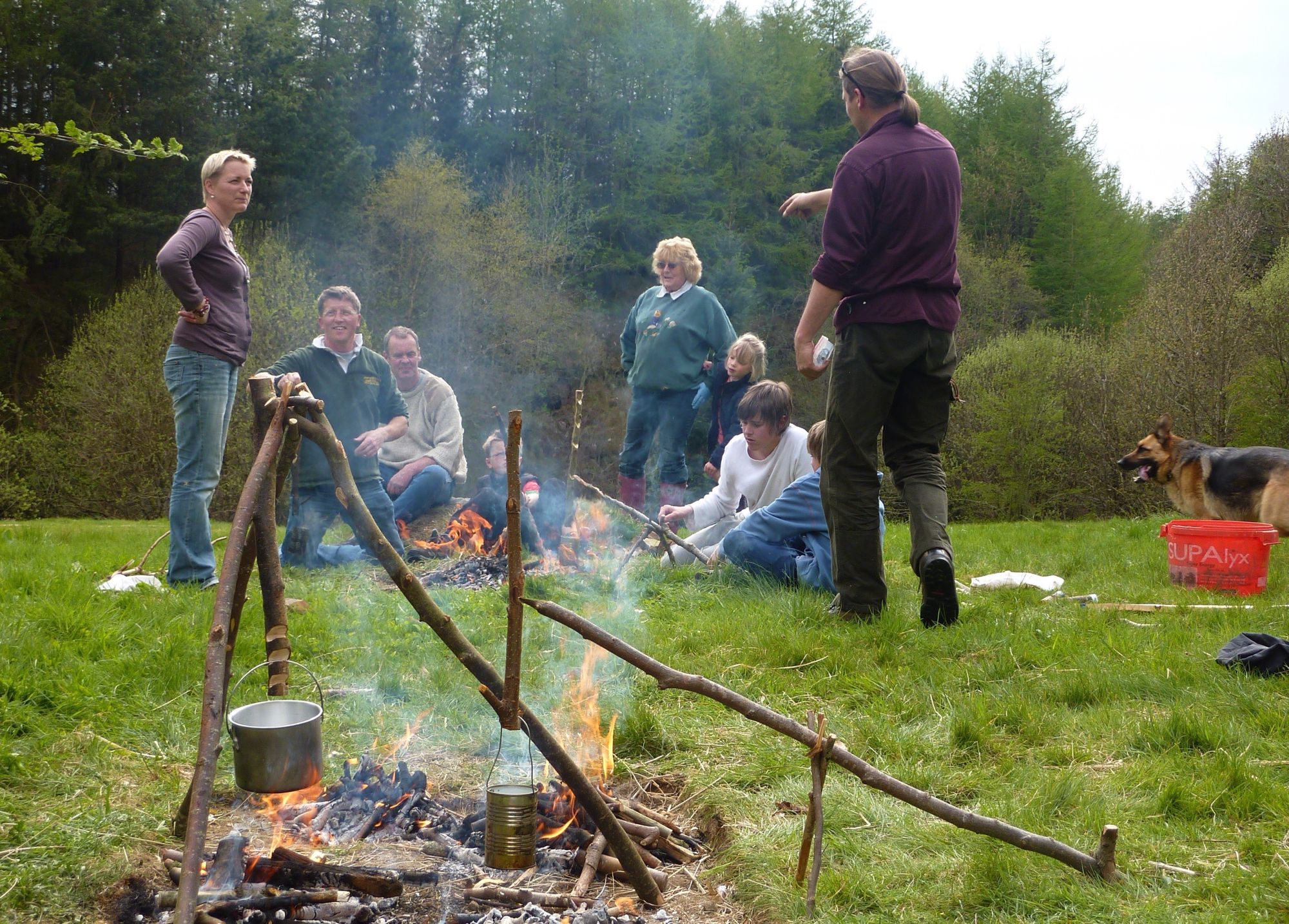 15 campsites and glamping sites with bushcraft courses