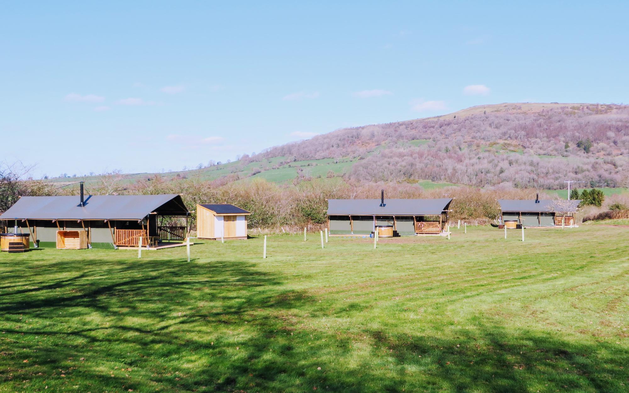 Campsites in Powys holidays at Glampingly