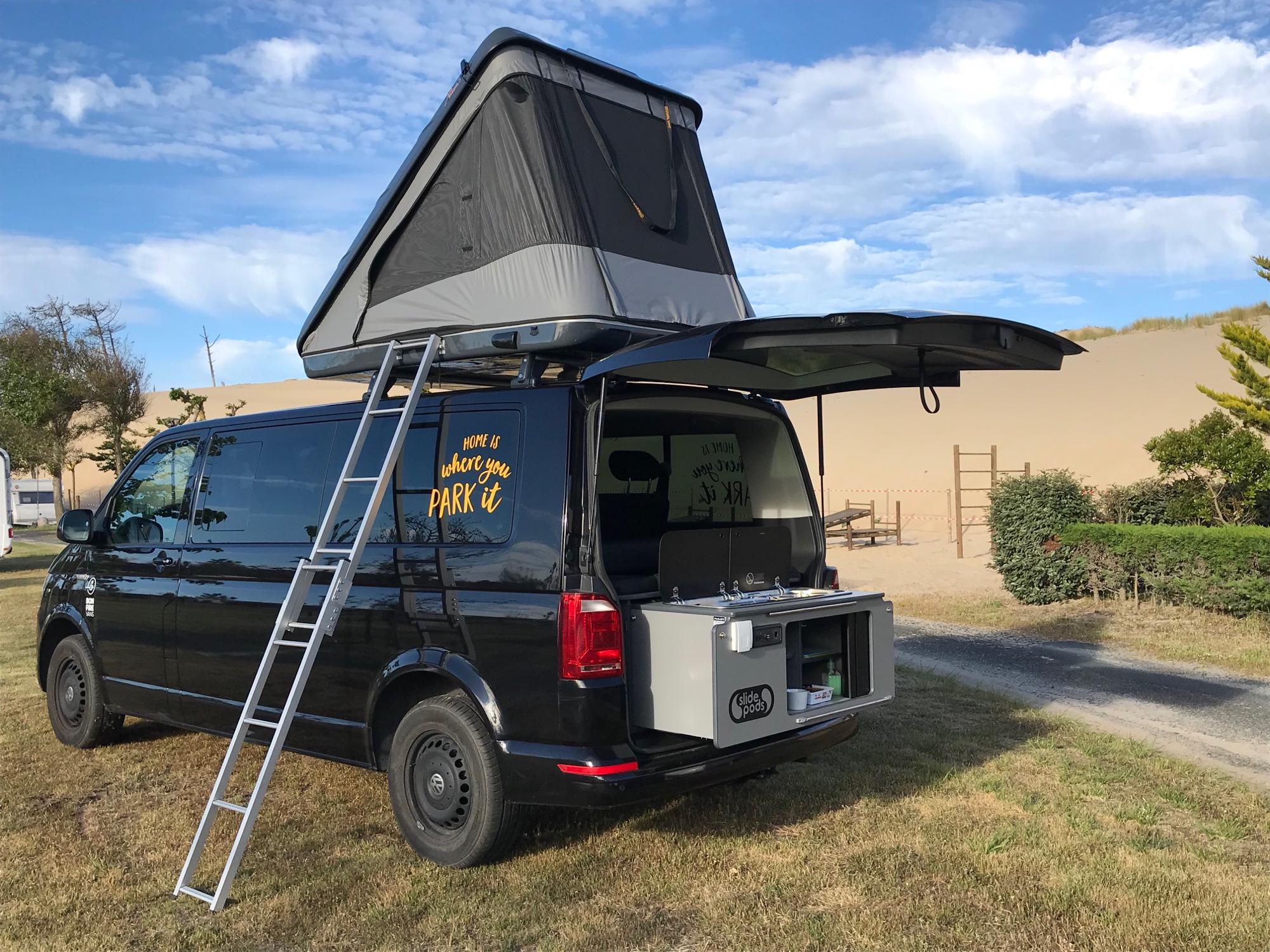 VW Camper & Roof Tent - Bordeaux Agency 6 at Bonfire Vans - Hipcamp ...