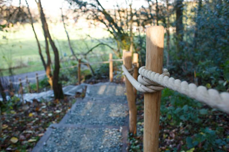 'Flint' the woodland den