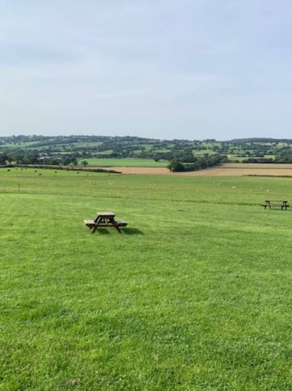 Large tent pitch, non electric.