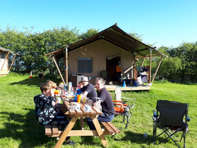 GIN & BARE IT SAFARI TENT