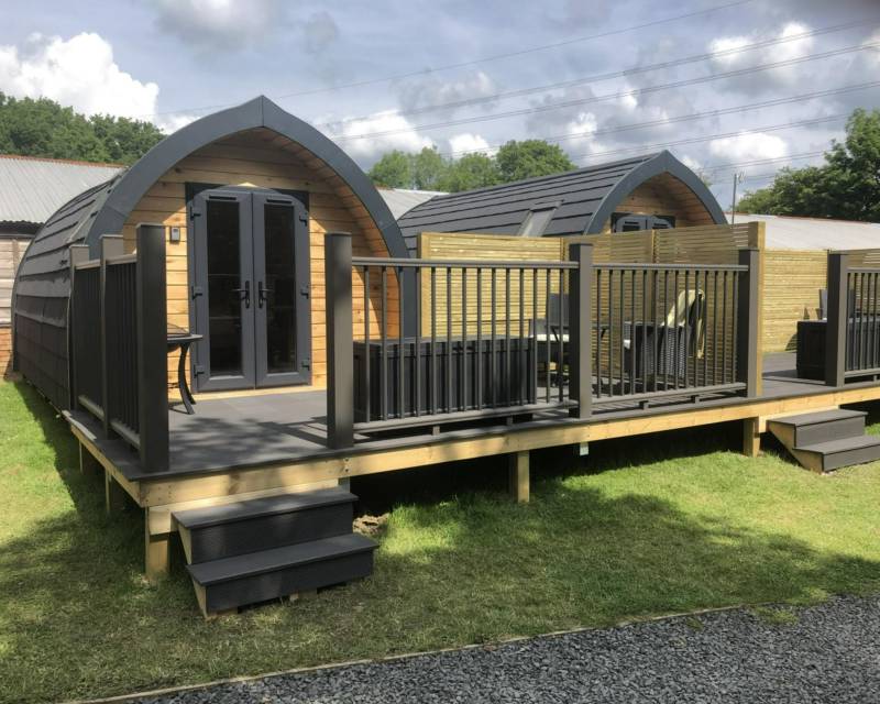 Pod 2 - Double Bed - sleeps 2
