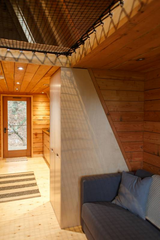 'Flint' the woodland den