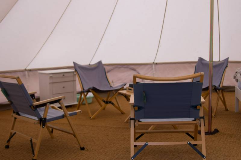 Luna Bell Tent 6m double bed grassland