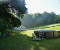 Grass pitch for Campers and Caravanners