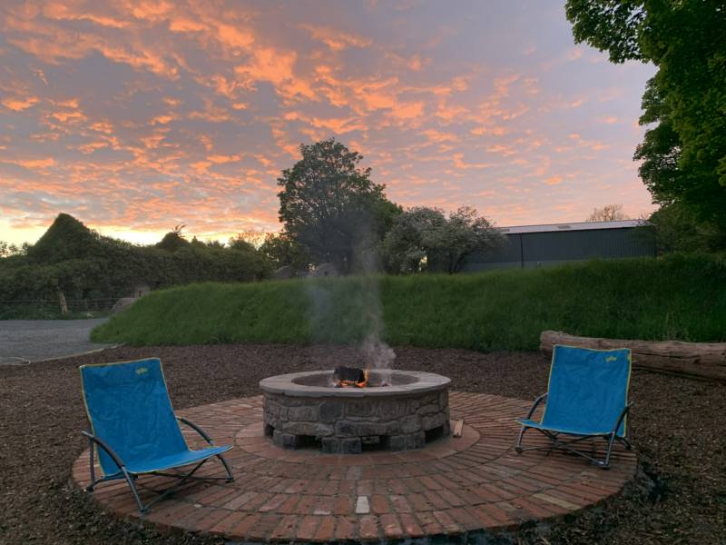 Single Tent Grass Pitch.