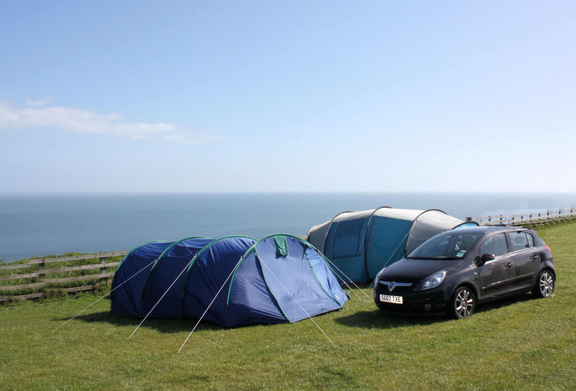 Grass Tent Pitch 1 At Crows Nest Cool Camping 2777