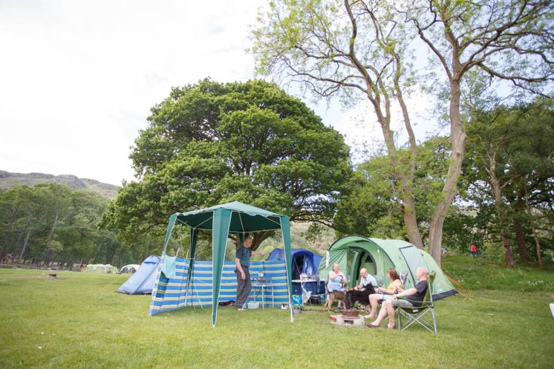 Hardstanding Motorhome pitch – EHU