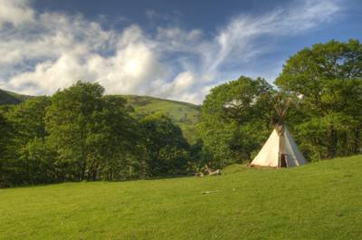 Glamping in Wales