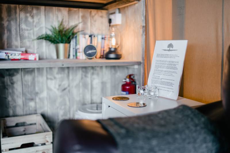 Family-friendly safari tent