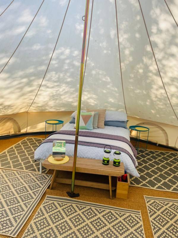 Millie Bell Tent Glamping Pitch