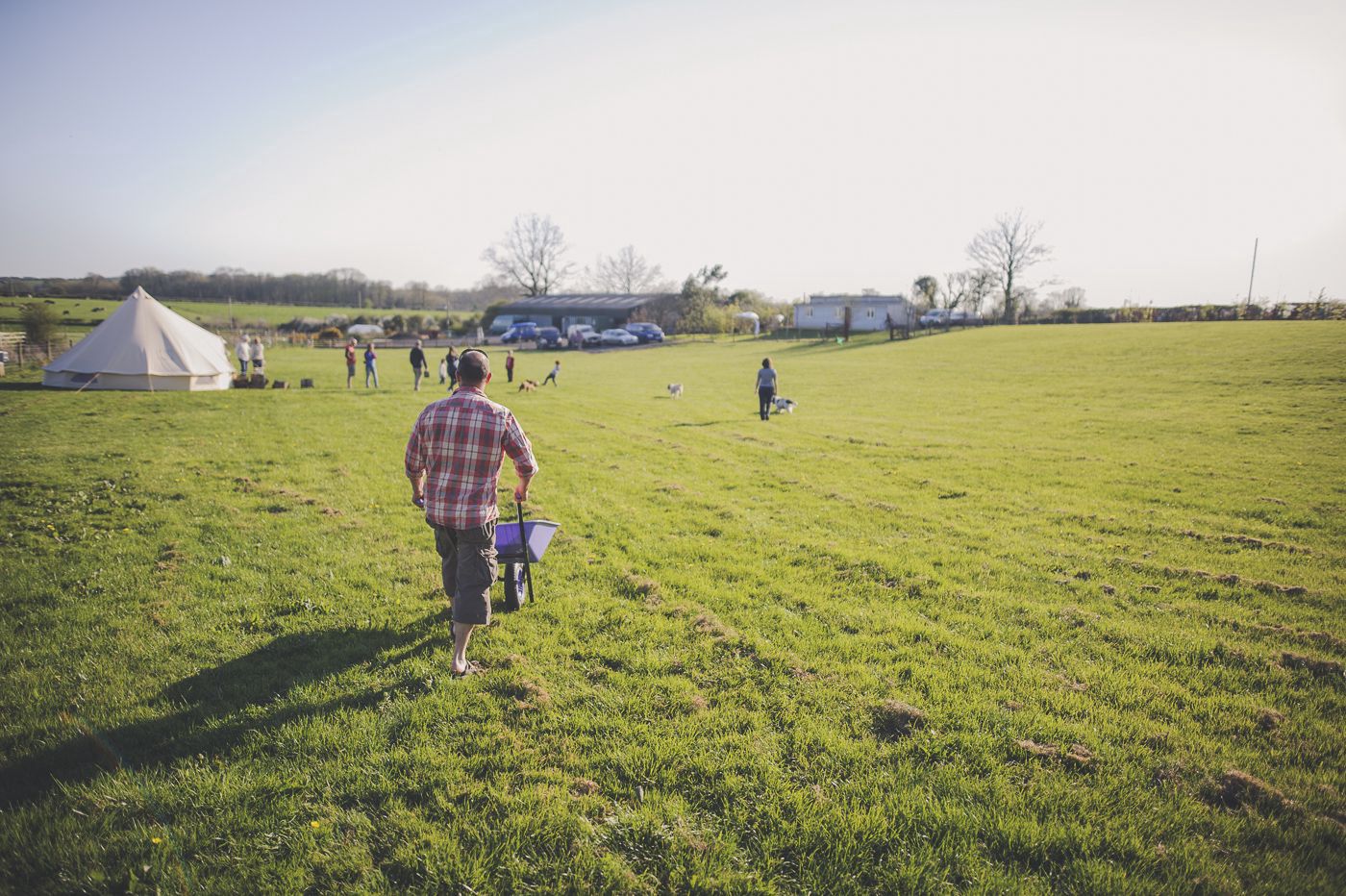 Dogfriendly campsites in Wales