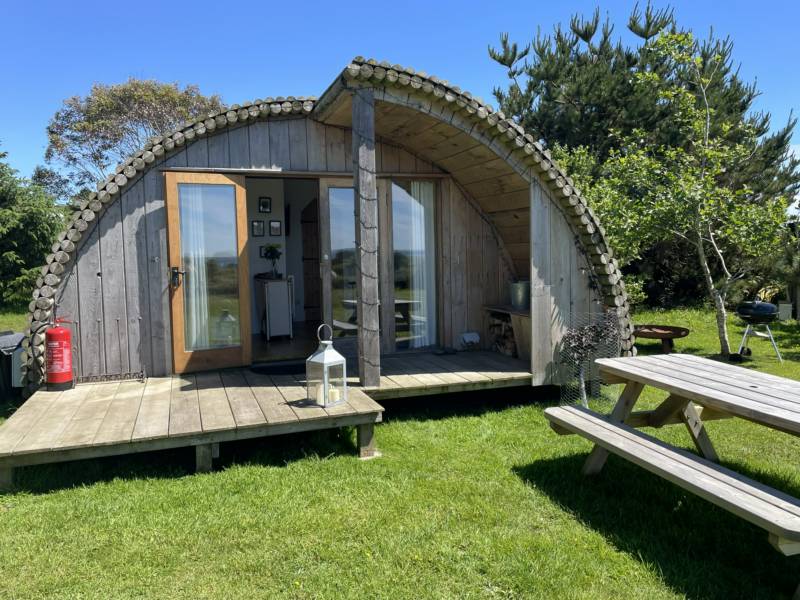 Demelza 1 Bedroom Glamping Pod with Hot Tub