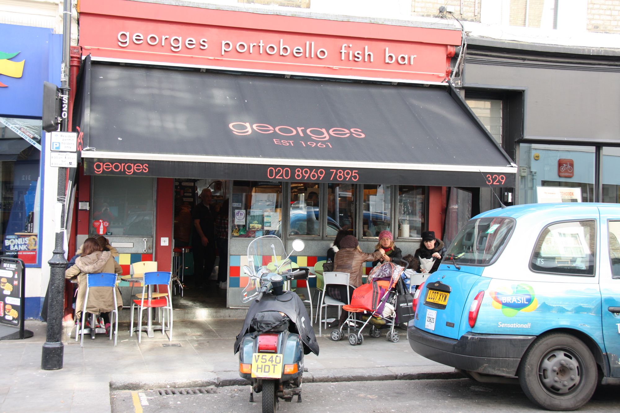 Portobello Fish Bar, NottingHill Cool Places
