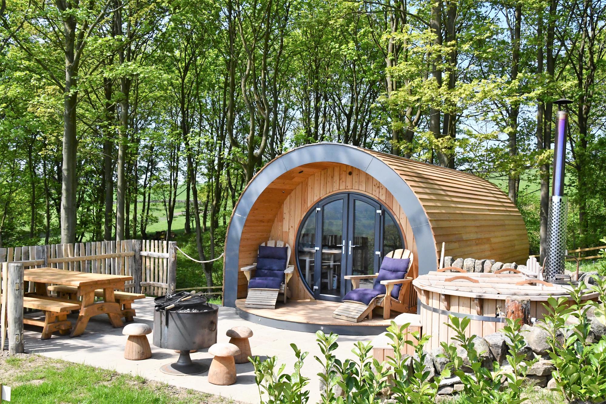 Hot Tub Glamping in Yorkshire