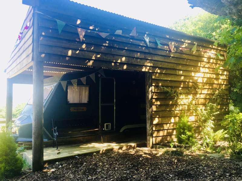 Wild Rose Vintage Caravan