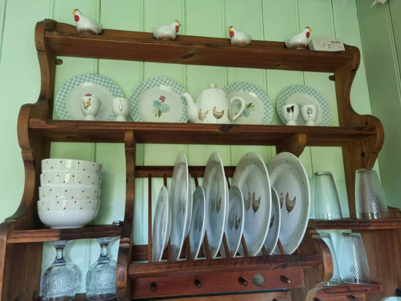 The Drovers Hut and hot tub