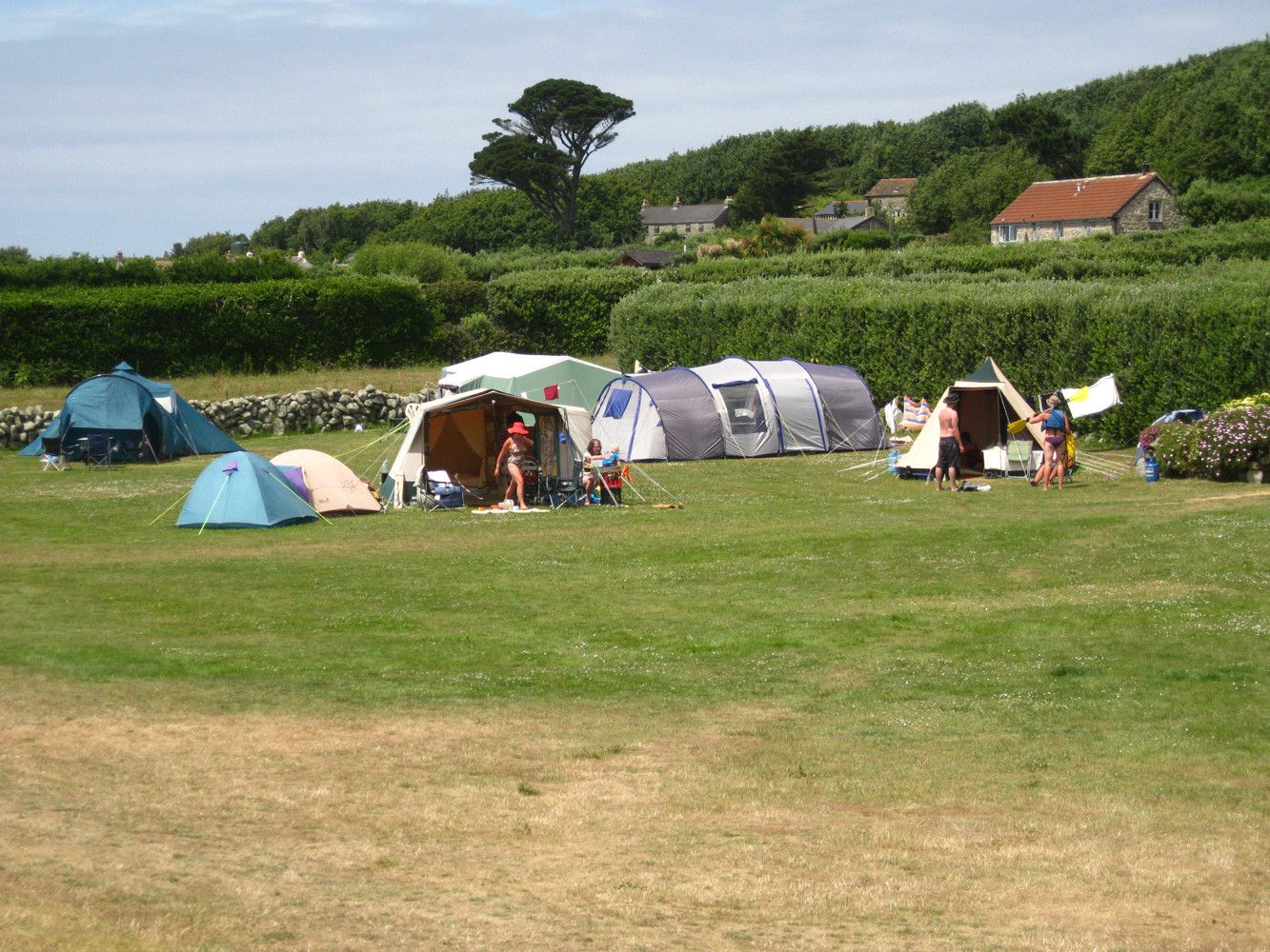Campsites in St Martin's holidays at Cool Places