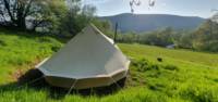 4m Bell Tent 'Buzzard' with stove