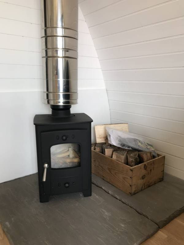 Demelza 1 Bedroom Glamping Pod with Hot Tub