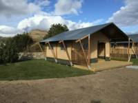 Bell tent within walking distance of two Welsh beaches