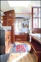 Shepherds hut set amid Wales' dramatic Black Mountains