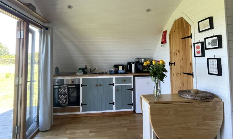 Demelza 1 Bedroom Glamping Pod with Hot Tub