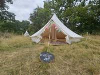5m Bell Tent 'Blossom' - unfurnished