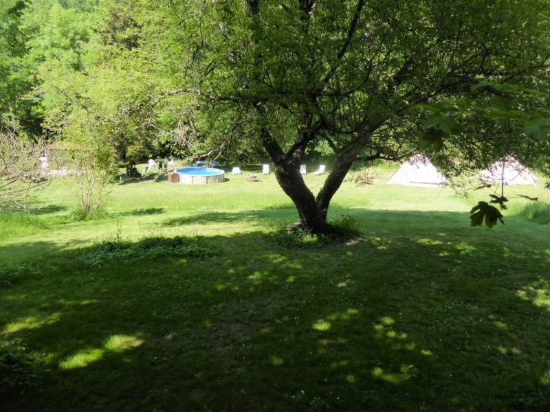 Grass pitch for Campers and Caravanners