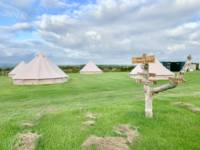 Pre-pitched Bell Tent No.1