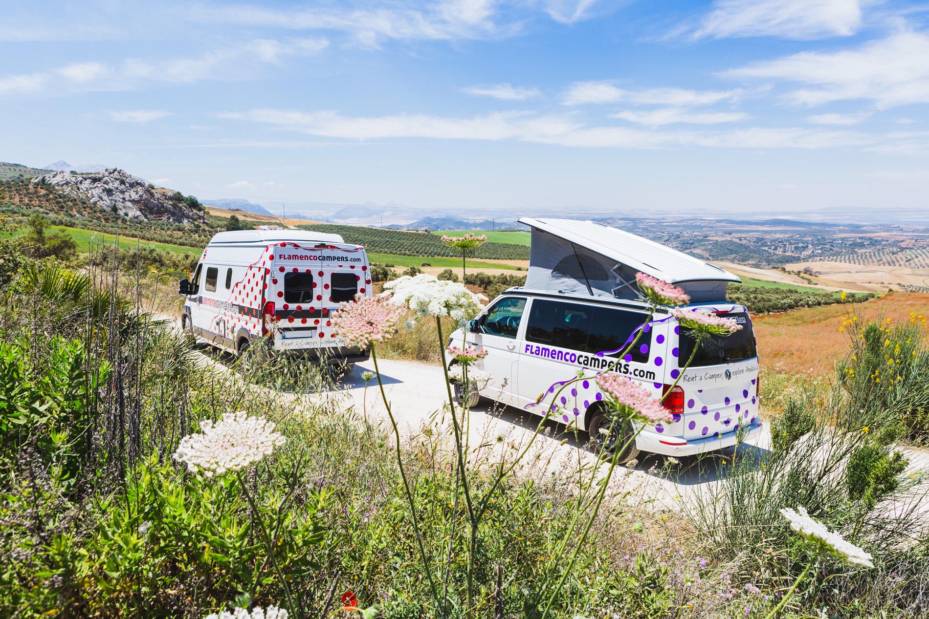 Campervan Hire and Motorhome Rental in Andalusia – Cool Camping