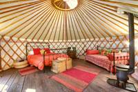 Periwinkle Luxury Yurt