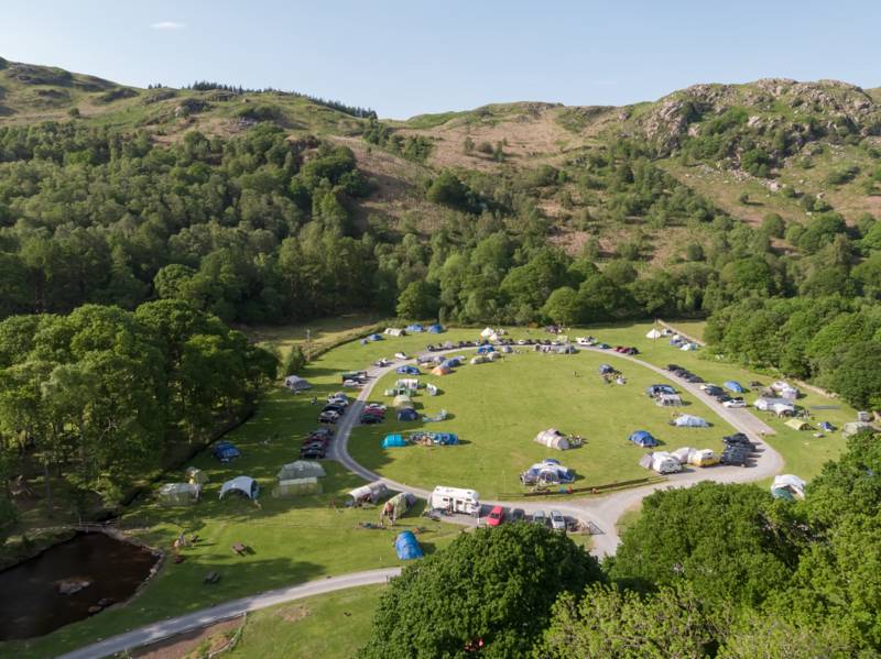 Hardstanding Motorhome pitch – EHU