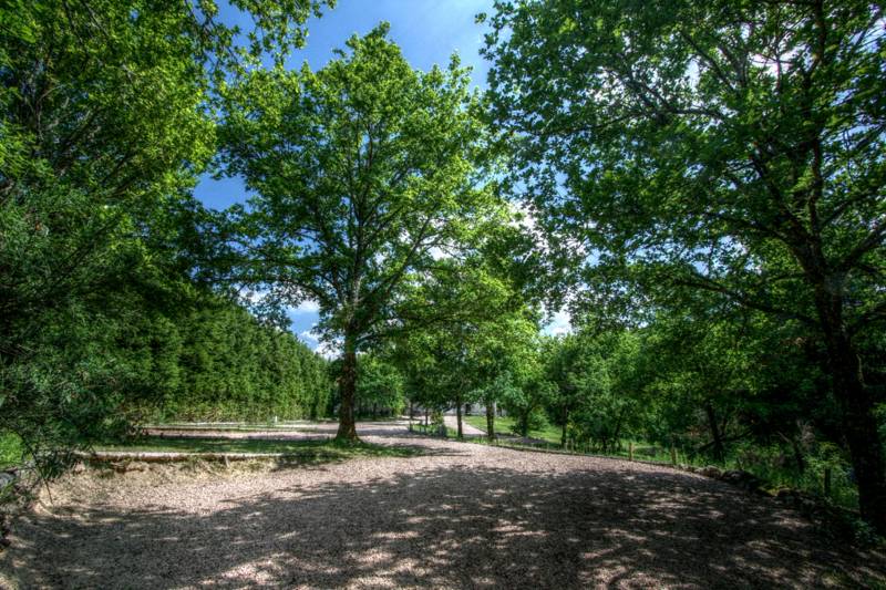 Hard standing caravan or tent pitch