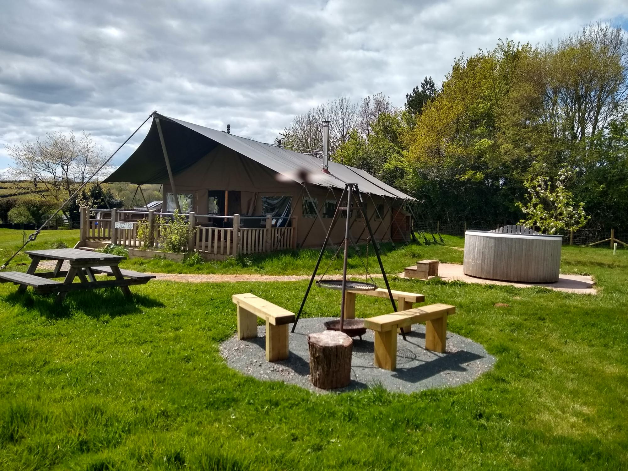Glamping in Somerset holidays at Cool Places