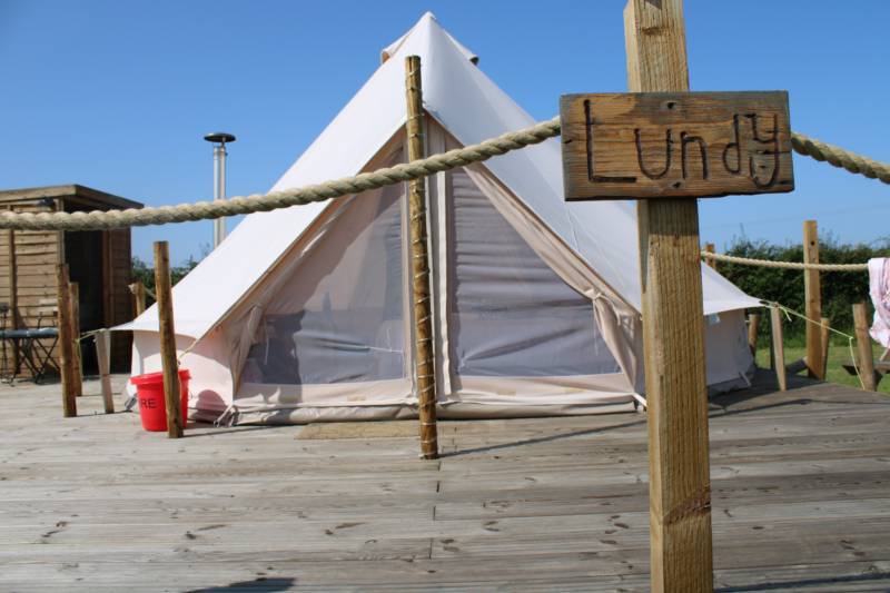 Luxury Glamping-Lundy