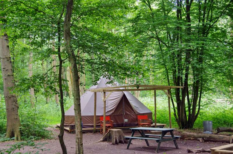 'Wild Glamping' Bell Tent