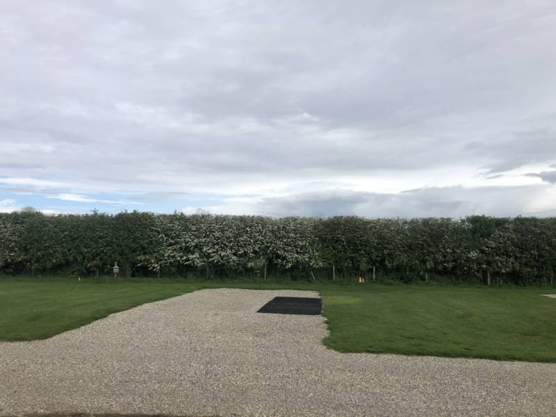 Hardstanding EHU, tap & waste