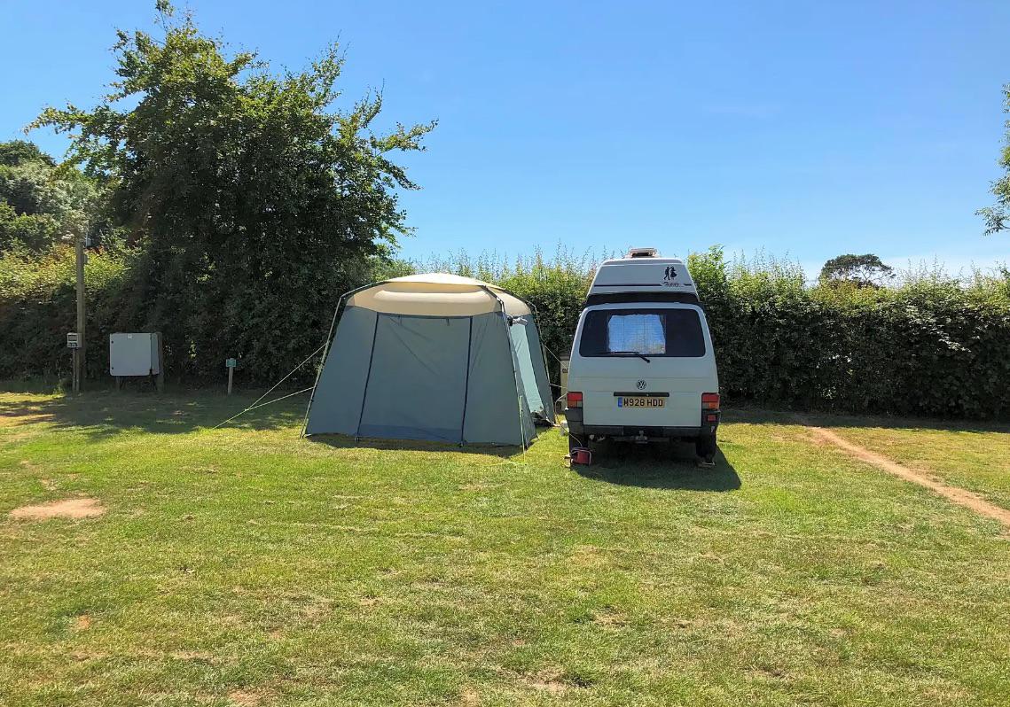 Standard NonElectric pitch at Exmouth Country Lodge & Prattshayes Farm