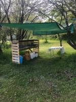 Cherry Blossom, private 6M Bell Tent