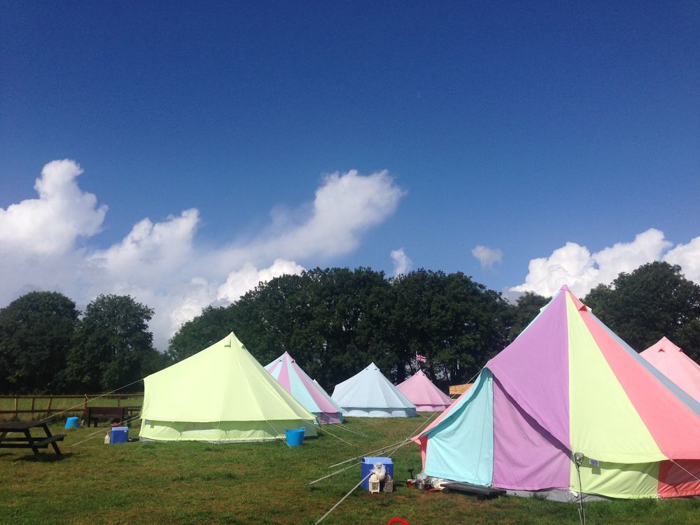 Glamping in Wiltshire